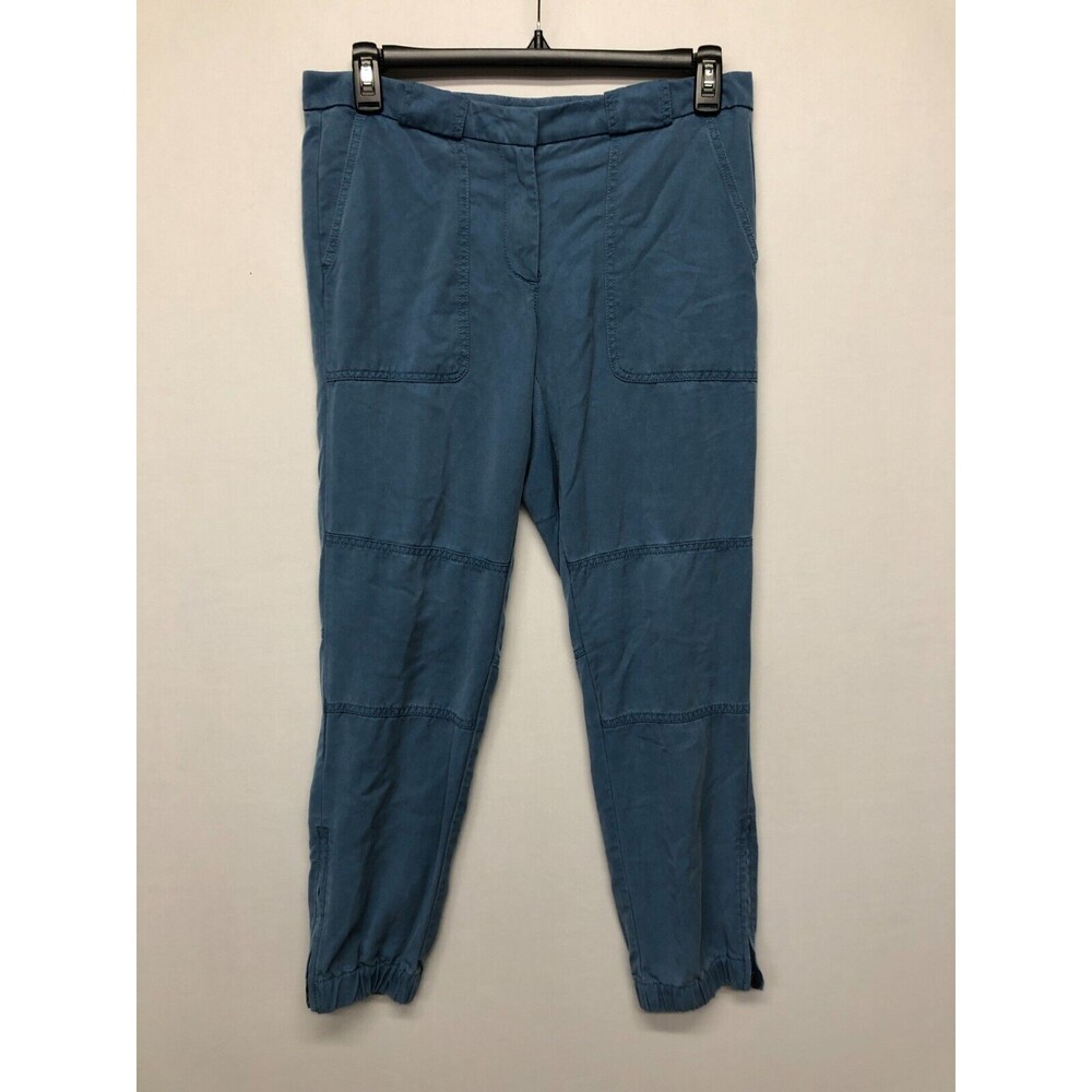 Ann Taylor Loft Women High Rise Ankle Tapered Leg Pants Size 8 Lyocell M140 -4
